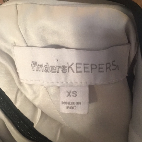 Finders Keepers XS animal print mini dress - Picture 4 of 5